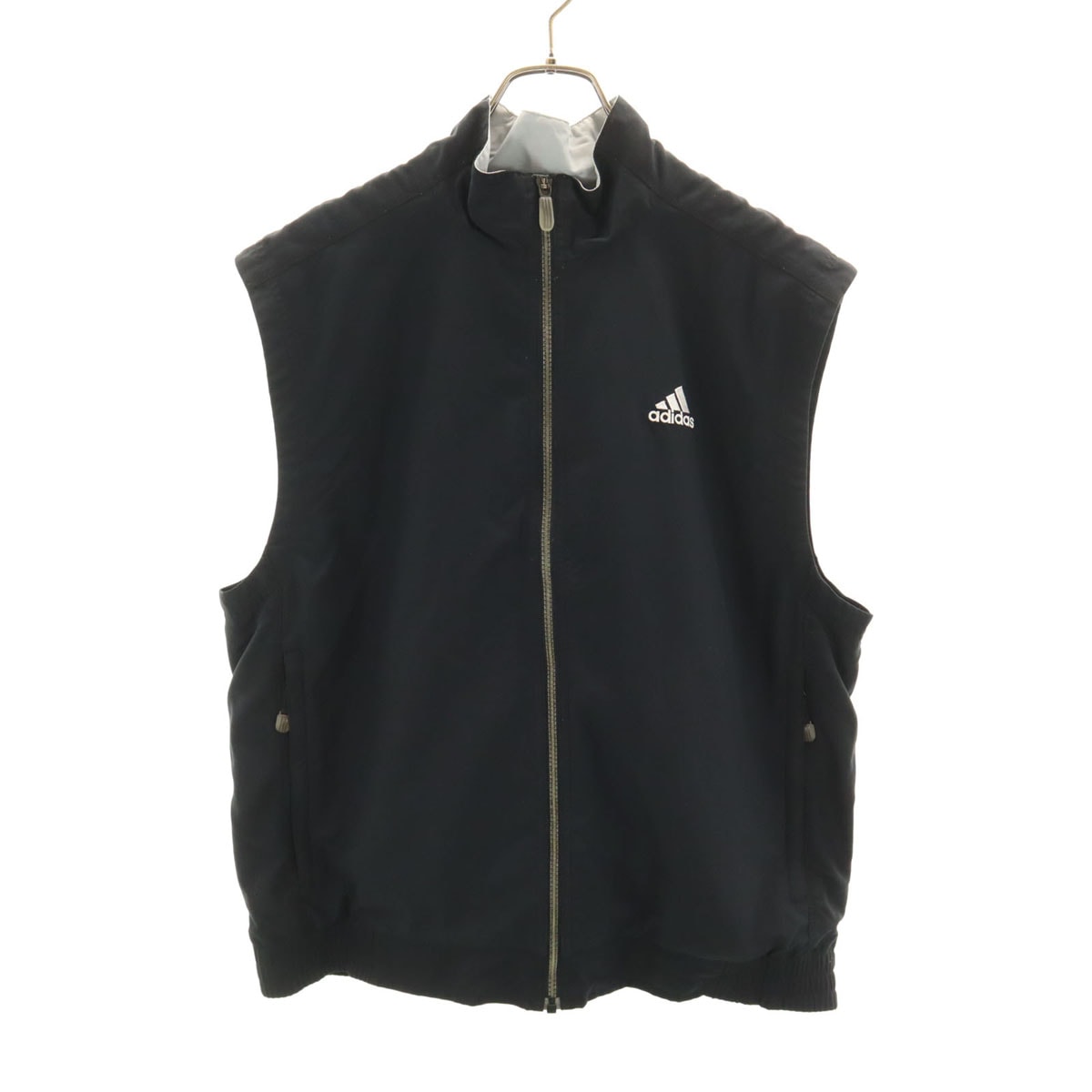 adidas アディダス ゴルフ ジップ ベスト O ブラック
