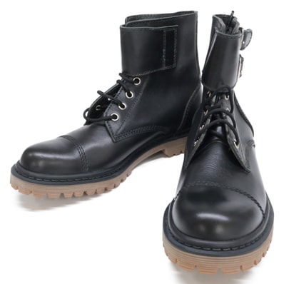 コムデギャルソンオム 【新品】レースアップ ベルト ブーツ/ 26