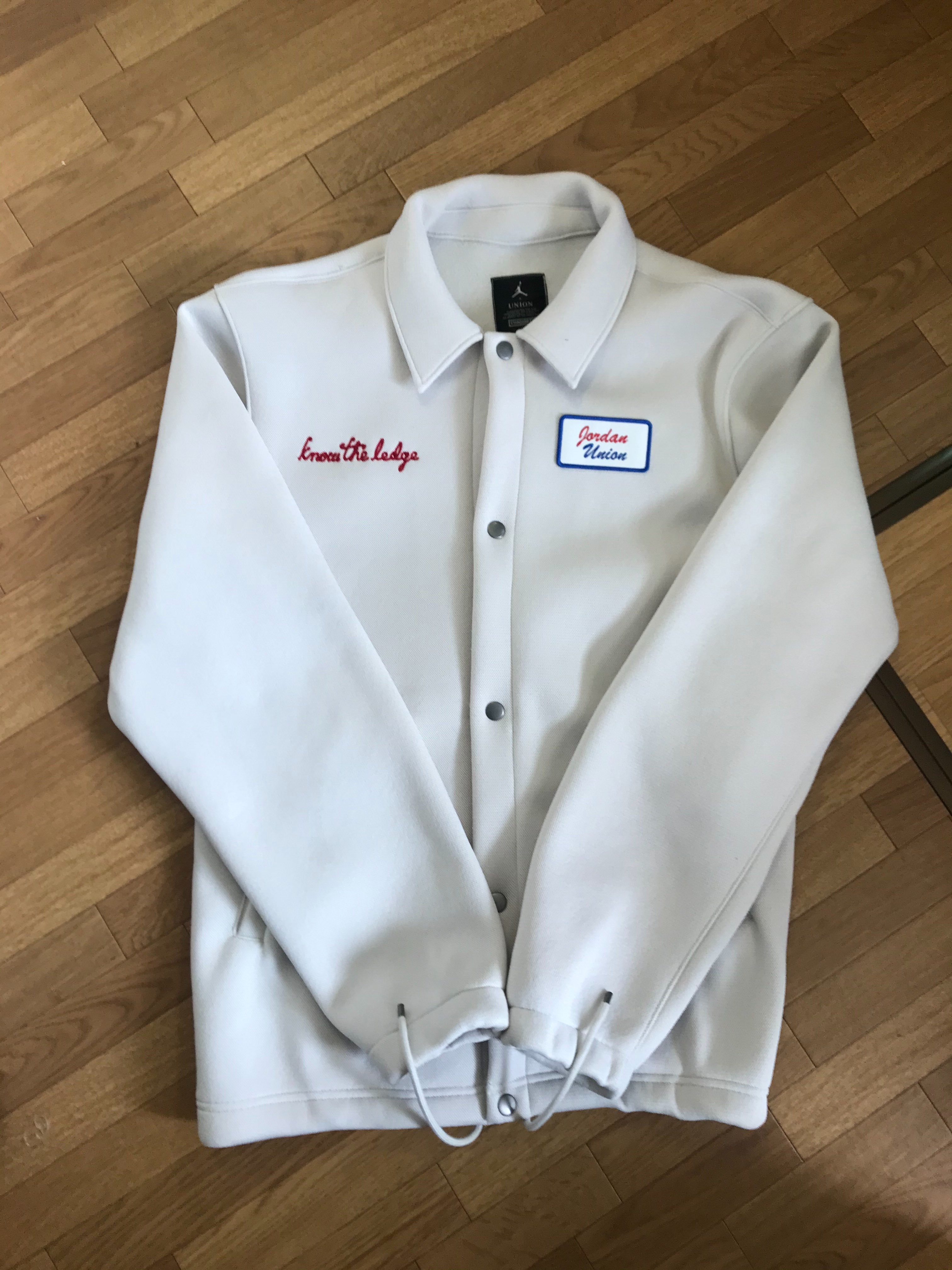 Air Jordan x Union Coaches Jacket "White"