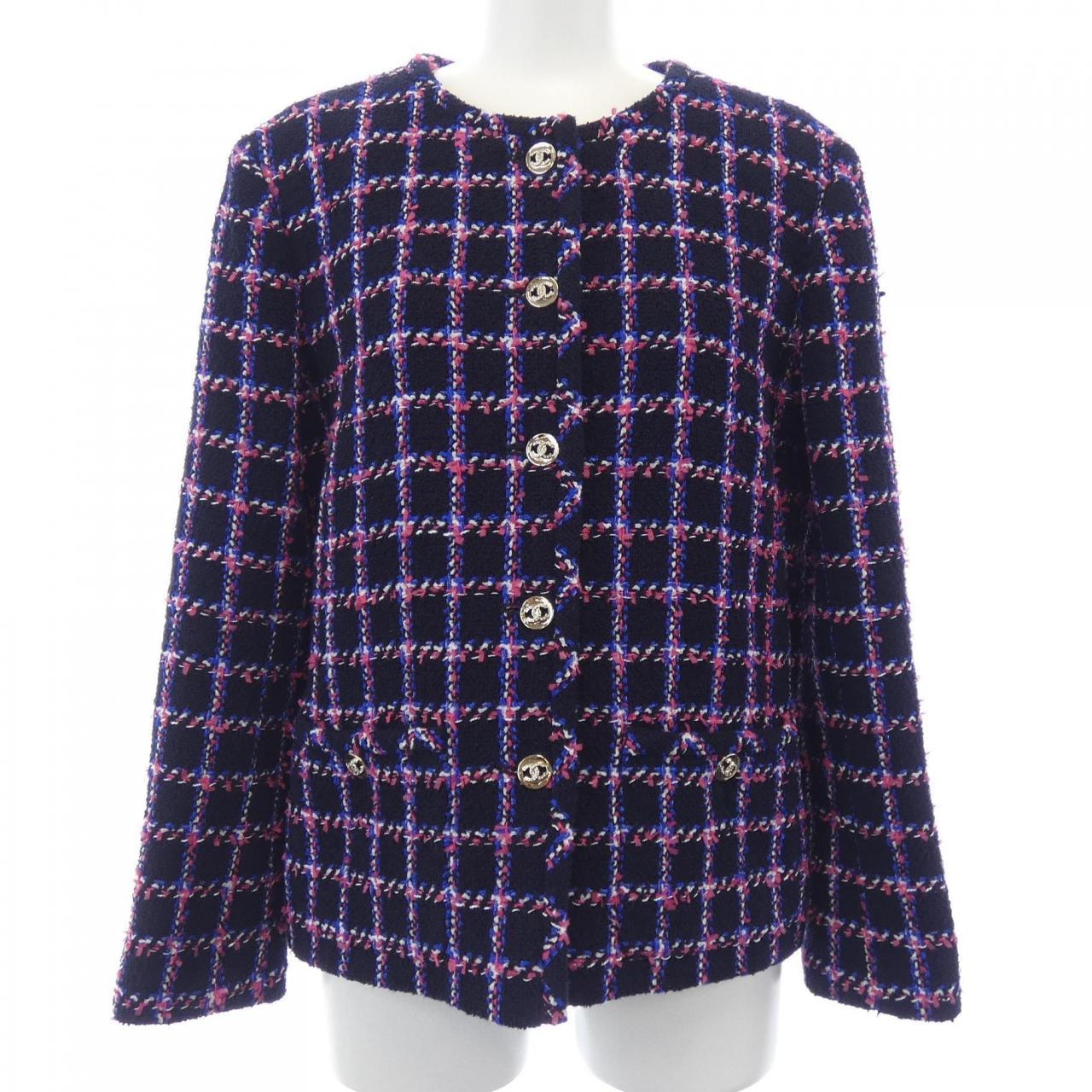 シャネル CHANEL LOOK18 P76726V68547 ノーカラージャケット