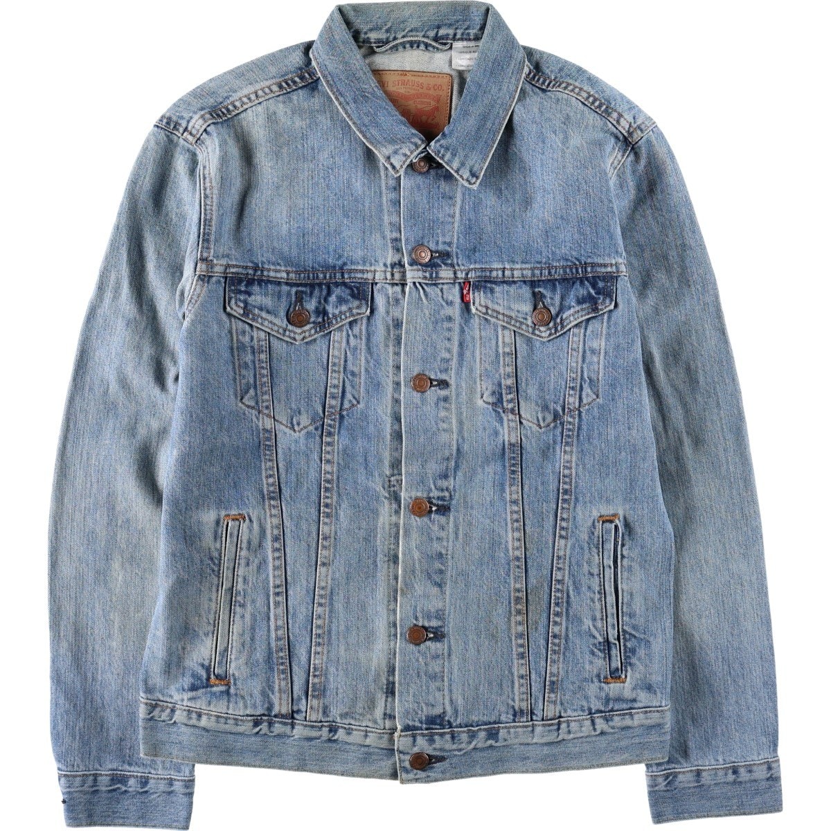 古着 リーバイス Levi's デニムジャケット Gジャン メンズM相当/eaa670729