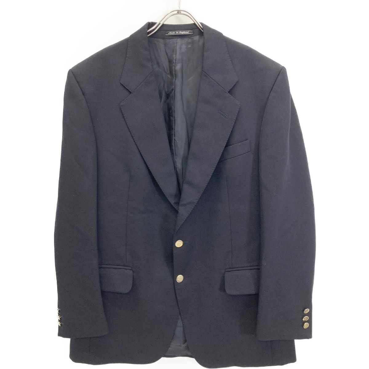バーバリーズ ネイビー 金ボタン 2B ジャケット S