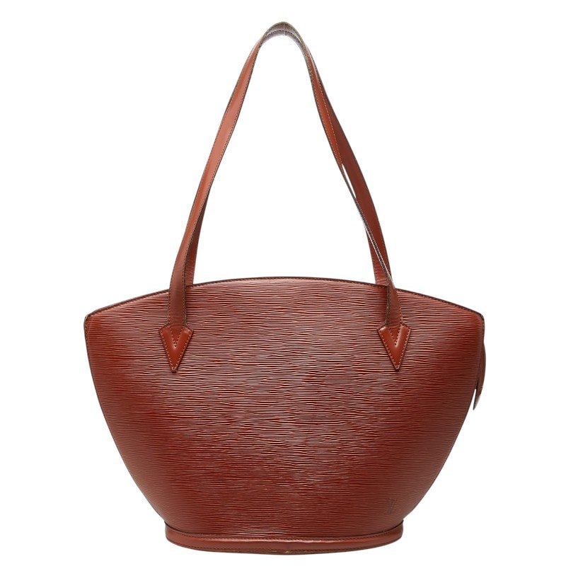 ルイ ヴィトン エピ サンジャック ショッピング トートバッグ M52263 ケニアブラウン レザー レディース LOUIS VUITTON 【中古】
