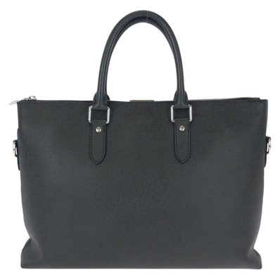 美品 LOUIS VUITTON ルイヴィトン タイガ アントン ブラック 黒 シルバー金具 レザー ビジネスバッグ ブリーフケース 603608 【中古】