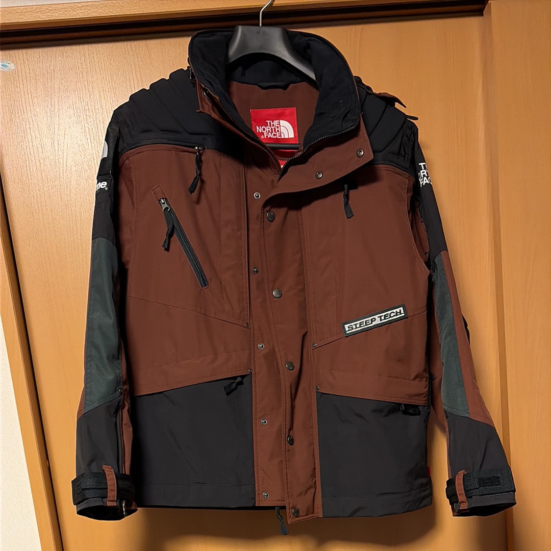 Supreme x The North Face Steep Tech Apogee Jacket "Brown"