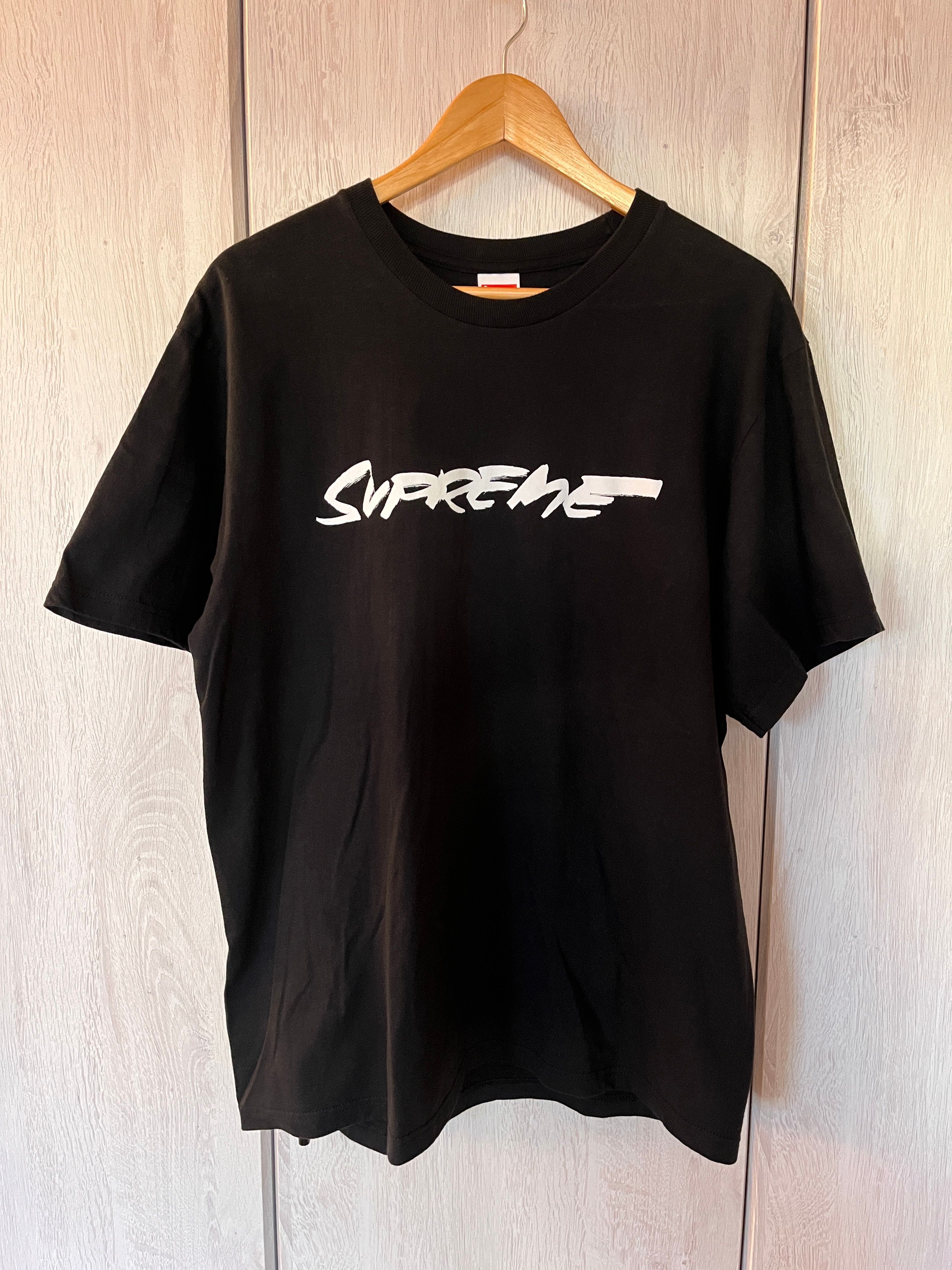 Supreme Futura Logo Tee "Black"