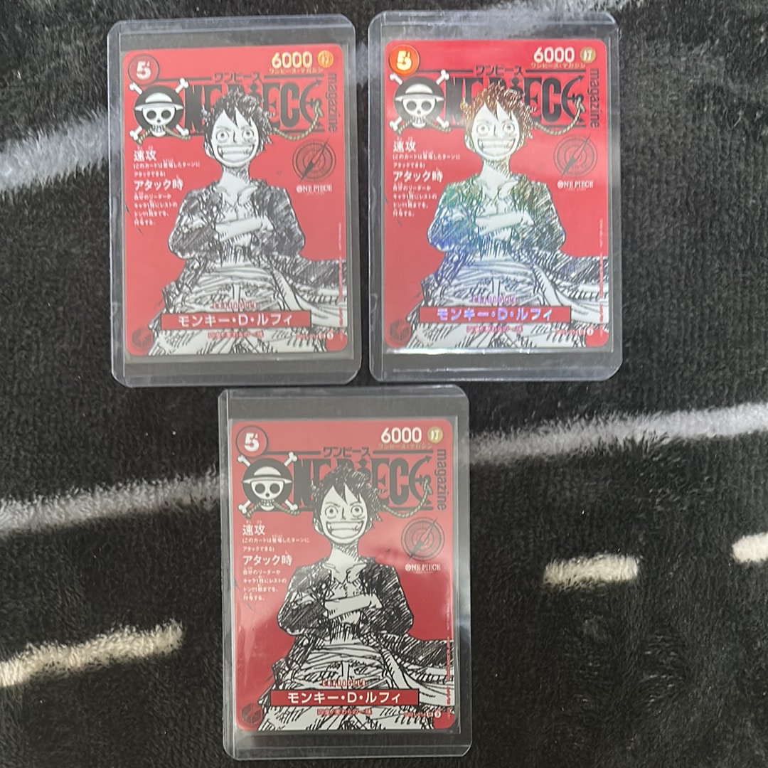 モンキー・D・ルフィ SR [ST21-014](プロモーションカード「ワンピースマガジン 特集 週刊少年ジャンプとワンピース 020」)