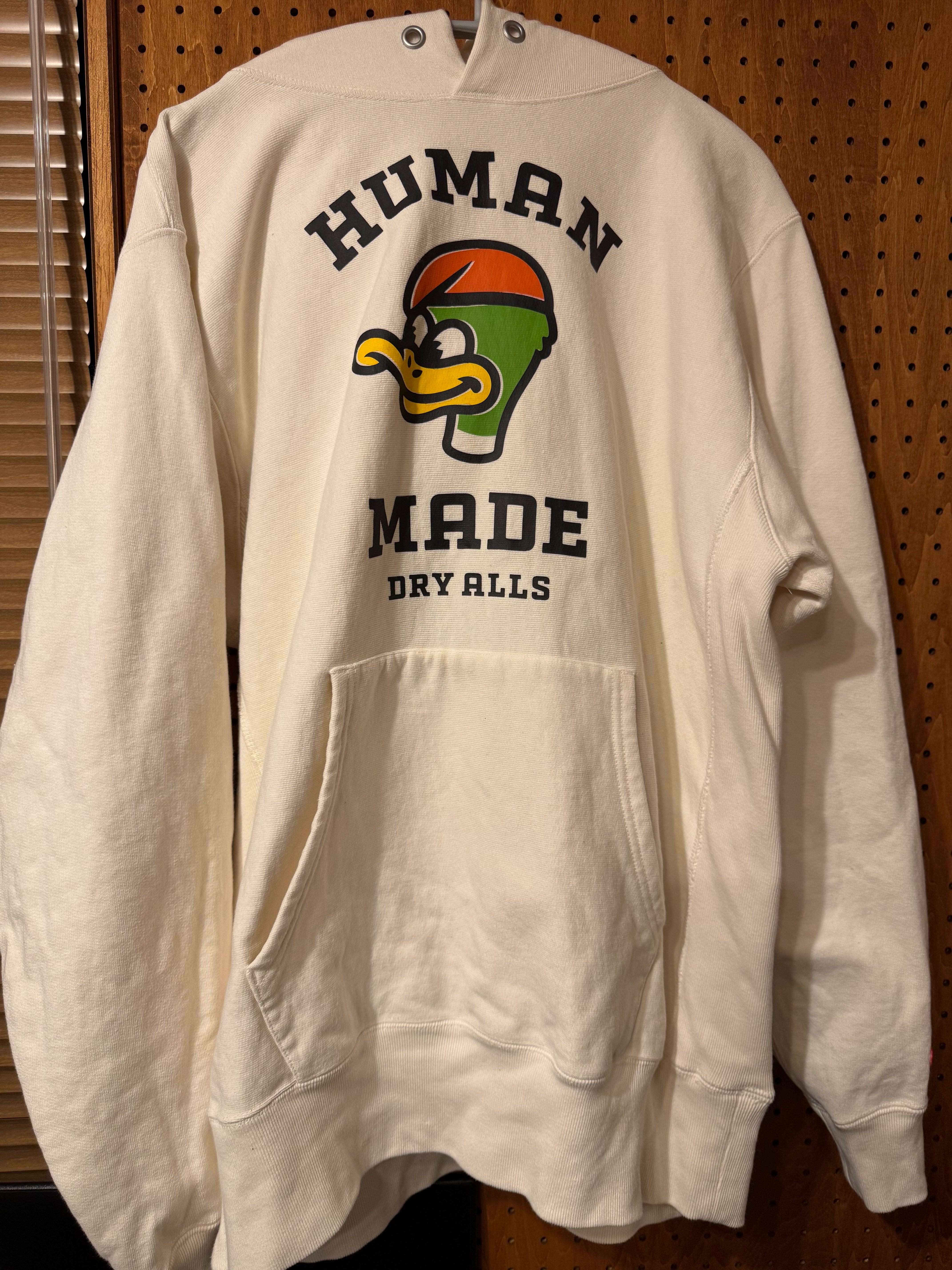 HUMAN MADE Heavyweight Hoodie "White"