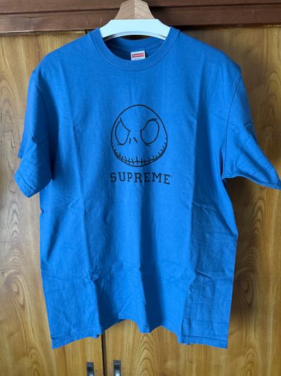 Supreme Skeleton Tee "Faded Blue"