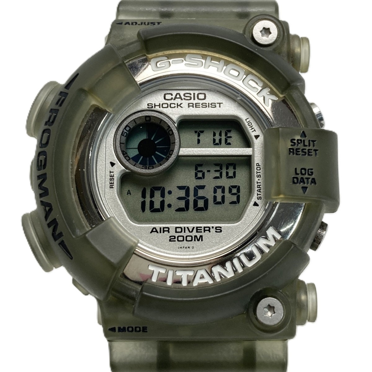 CASIO カシオ G-SHOCK フロッグマン 国際サンゴ礁保護協会 DW-8201WC-9T クォーツ メンズ 腕時計 FROGMAN