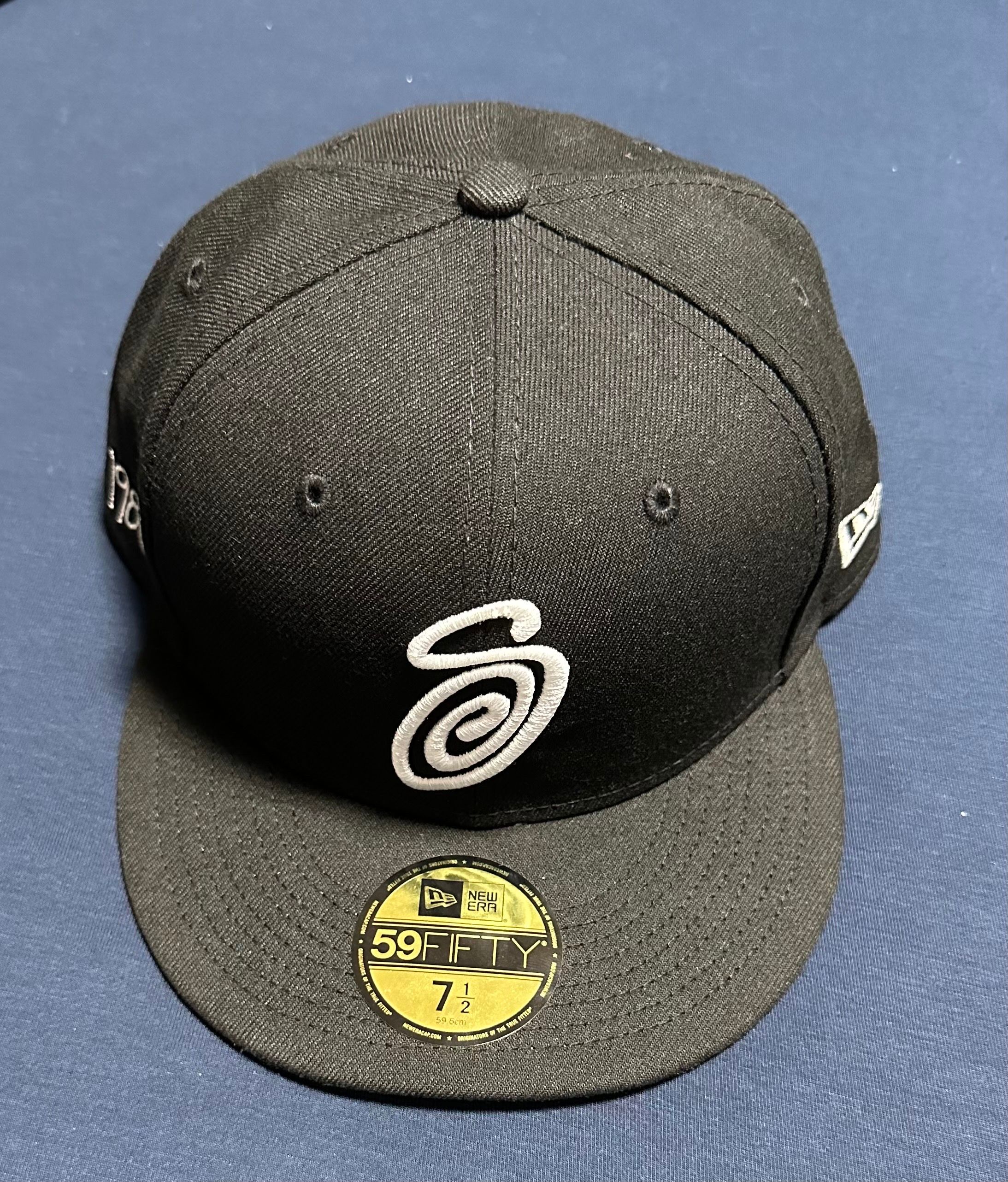 Stussy CURLY S NEW ERA CAP "Black"