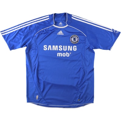 古着 00年代 アディダス adidas PREMIER LEAGE プレミアリーグ CHELSEA FC チェルシーFC サッカーユニフォーム ゲームシャツ メンズL相当/eaa662681