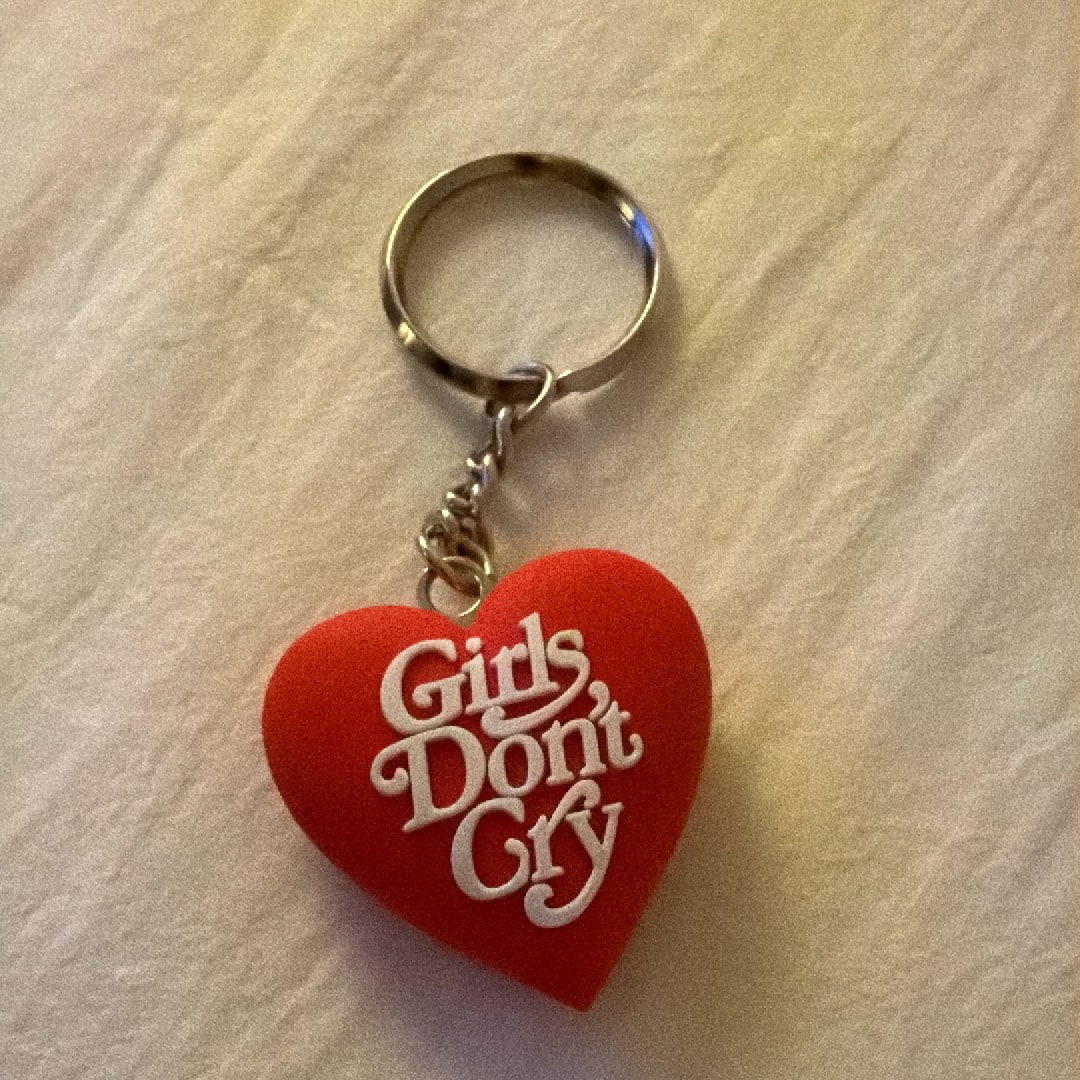 Girls Don't Cry KeyRing "Red"