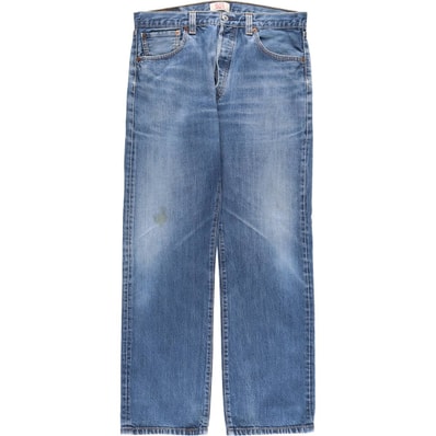 古着 リーバイス Levi's 501 STRAIGHT LEG BUTTON-FLY ストレートデニムパンツ メンズw35相当/eaa610891