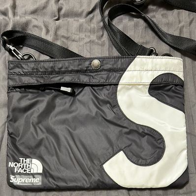 Supreme x The North Face S Logo Shoulder Bag "Black"