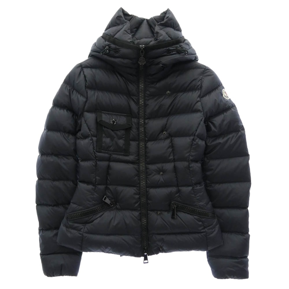 MONCLER モンクレール A20934539005 53689 CHEVERNY シュヴェルニー フーディー ダウンジャケット ネイビー系【中古】