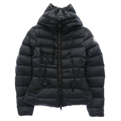 MONCLER モンクレール A20934539005 53689 CHEVERNY シュヴェルニー フーディー ダウンジャケット ネイビー系【中古】