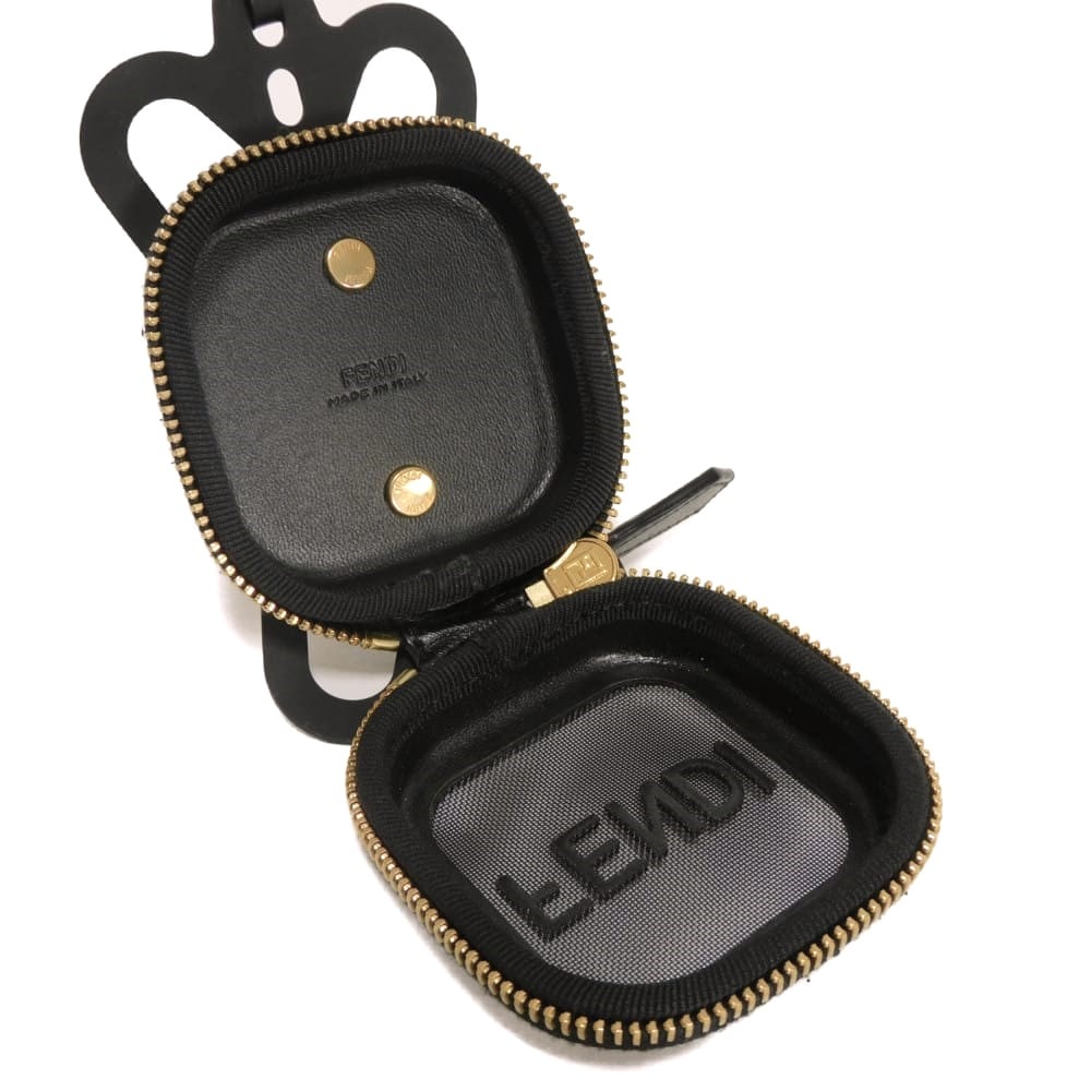 FENDI フェンディ フォンホルダー ポーチ iphone メッシュ カーフ
