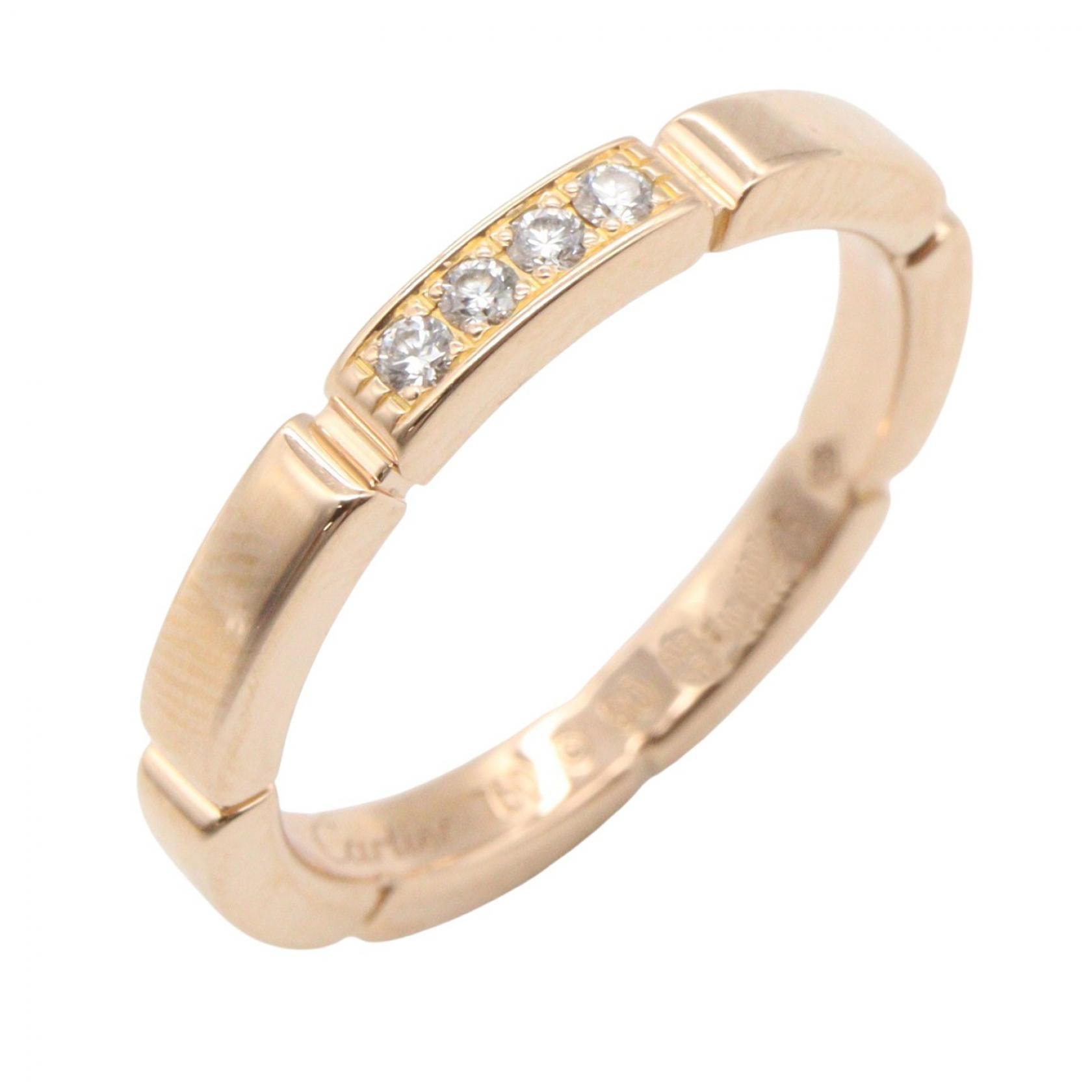カルティエ CARTIER マイヨンパンテール ダイヤ リング リング・指輪 ジュエリー ダイヤモンド K18PG(ピンクゴールド) レディース クリア系 / ゴールド系 【中古】