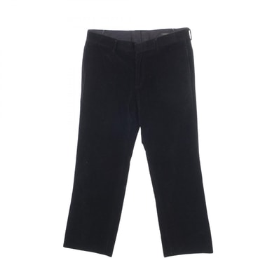 コモリ COMOLI コーデュロイ パイプドステム パンツ 衣料品 ボトムス コットン メンズ ブラック系 A03-03013 【中古】