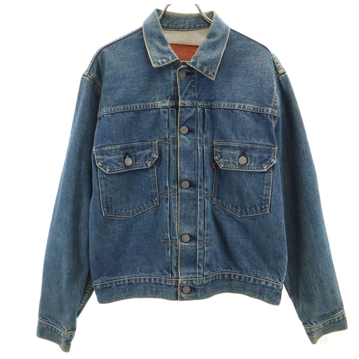 Levi's リーバイス 90s 71507 日本製 ビッグE オールド 2nd復刻 デニムジャケット 40 ウォッシュブルー ジージャン トラッカー