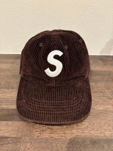 Supreme Corduroy S Logo 6-Panel "Dark Brown"