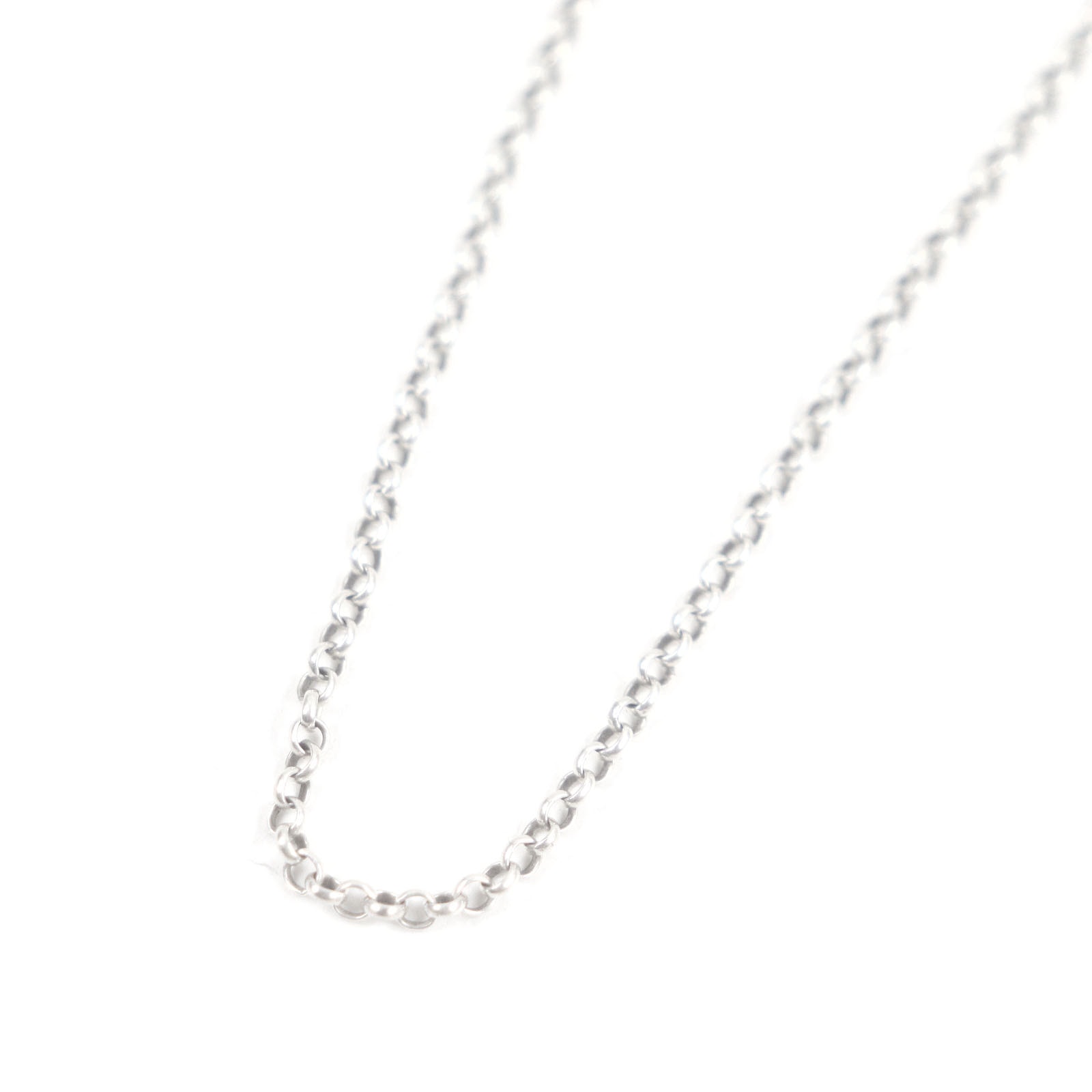 Chrome Hearts Roll Chain Necklace "Silver"