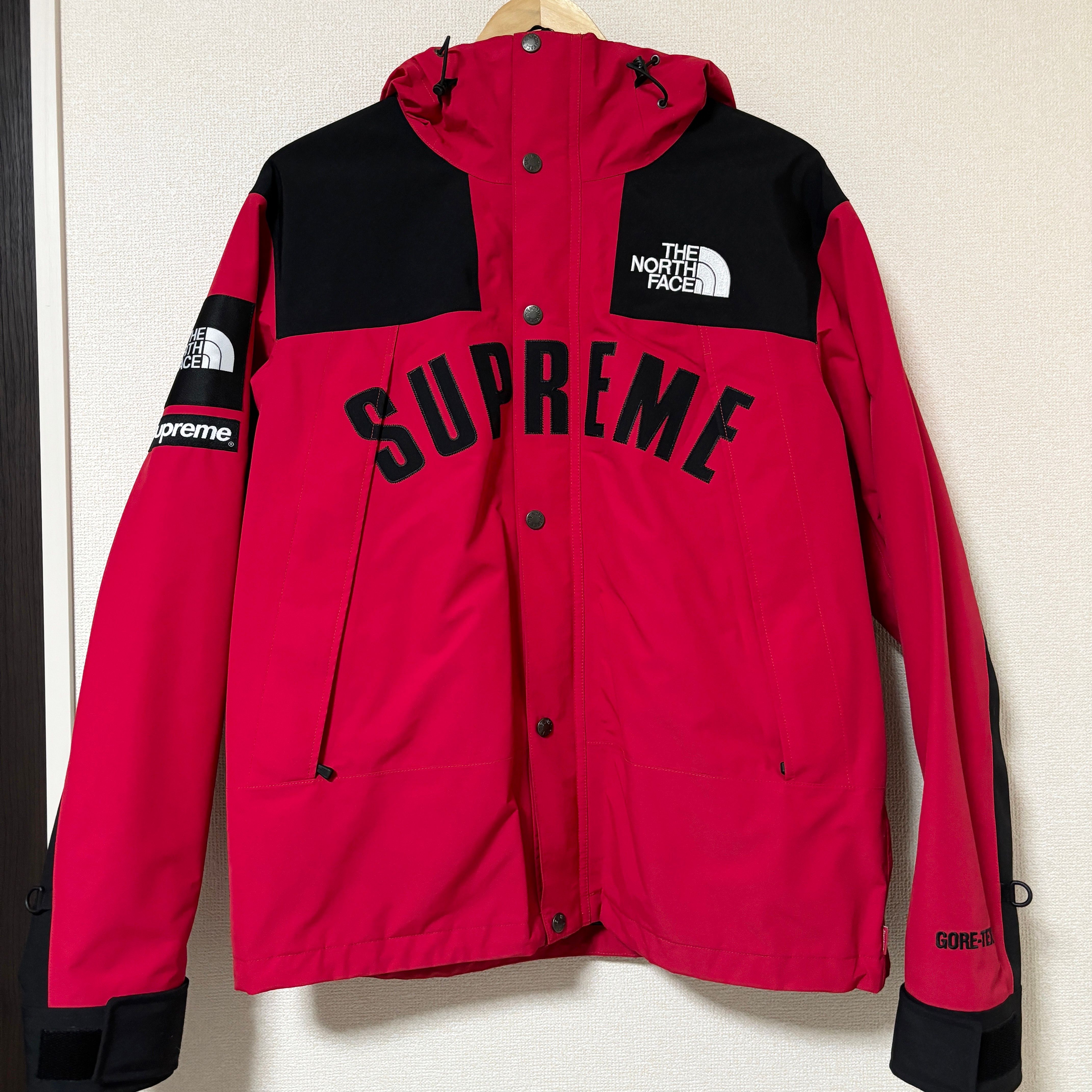 Supreme x The North Face Arc Logo Mountain Parka "Red"