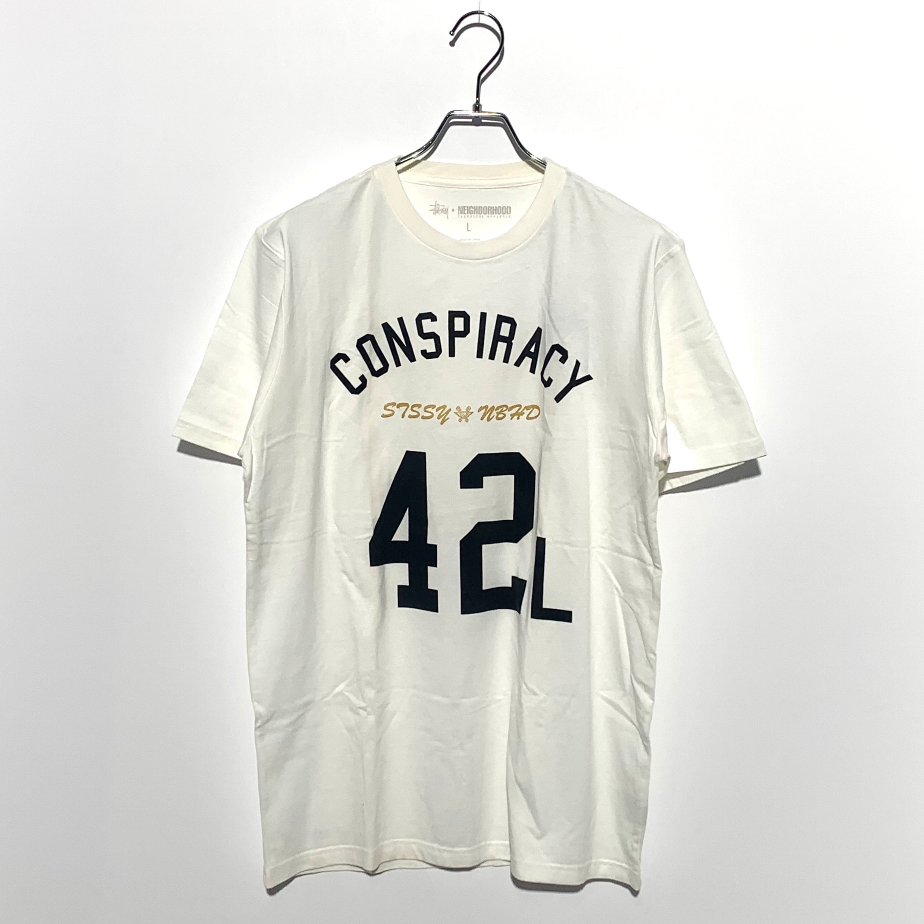 STUSSY×NEIGHBORHOOD CONSPIRACY PRINT TEE Write