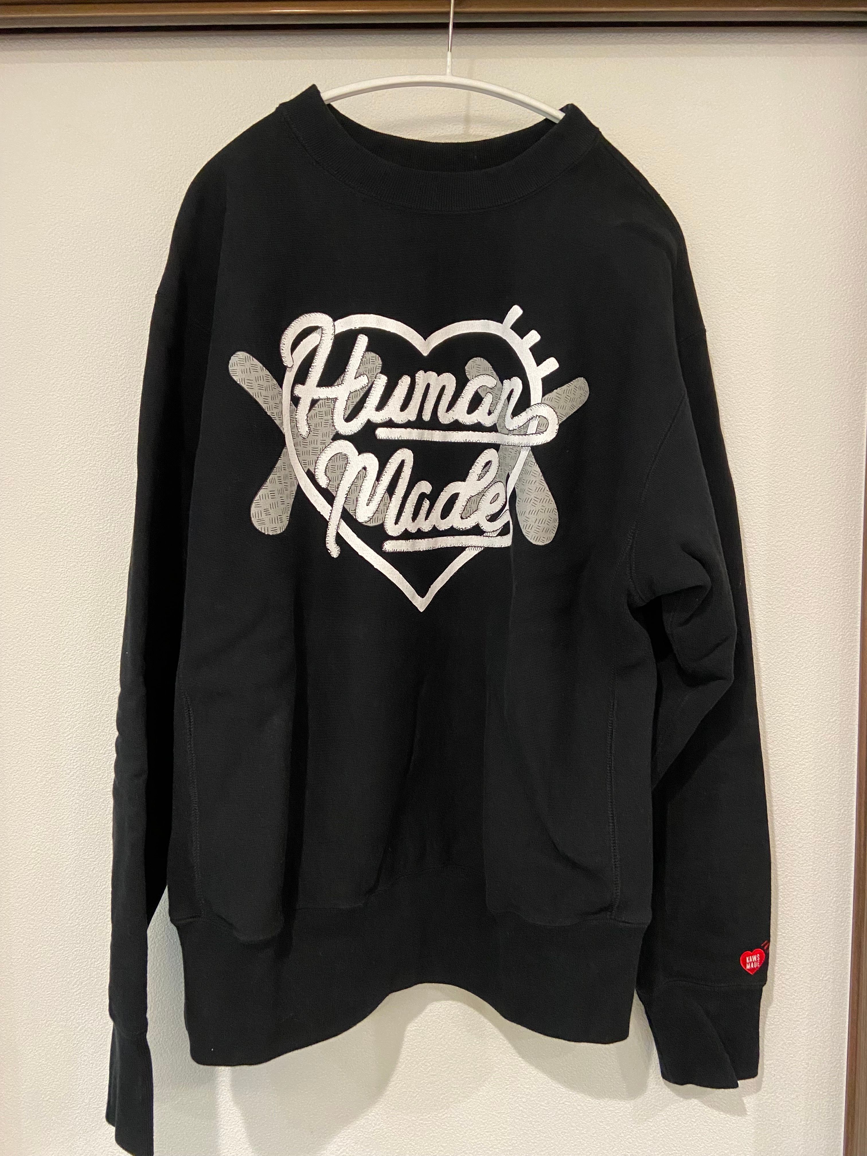 HUMAN MADE x KAWS Made Sweatshirt "Black"