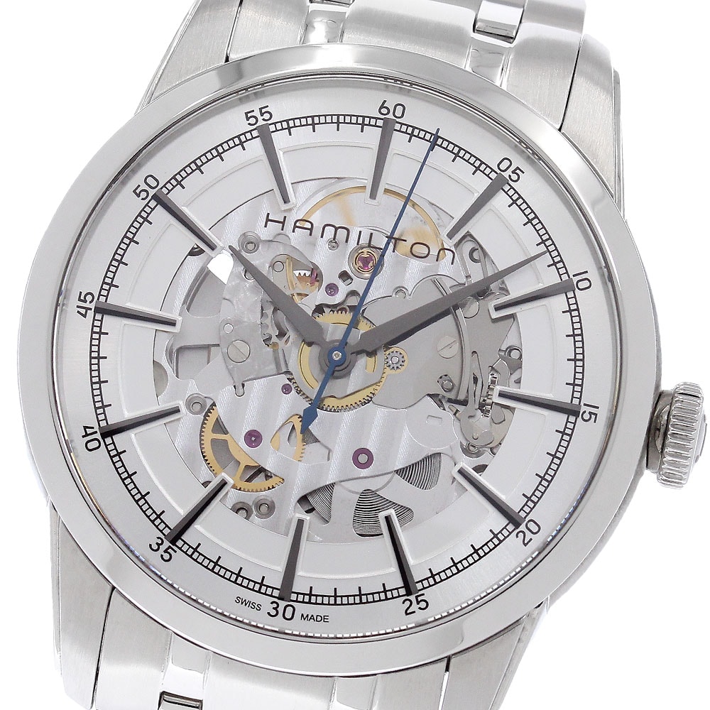 ☆良品  ハミルトン レイルロード  H406550 自動巻き メンズ 【中古】