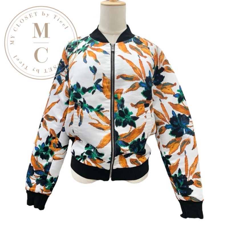 バレンシアガ アウター ブルゾン ポリエステル マルチカラー