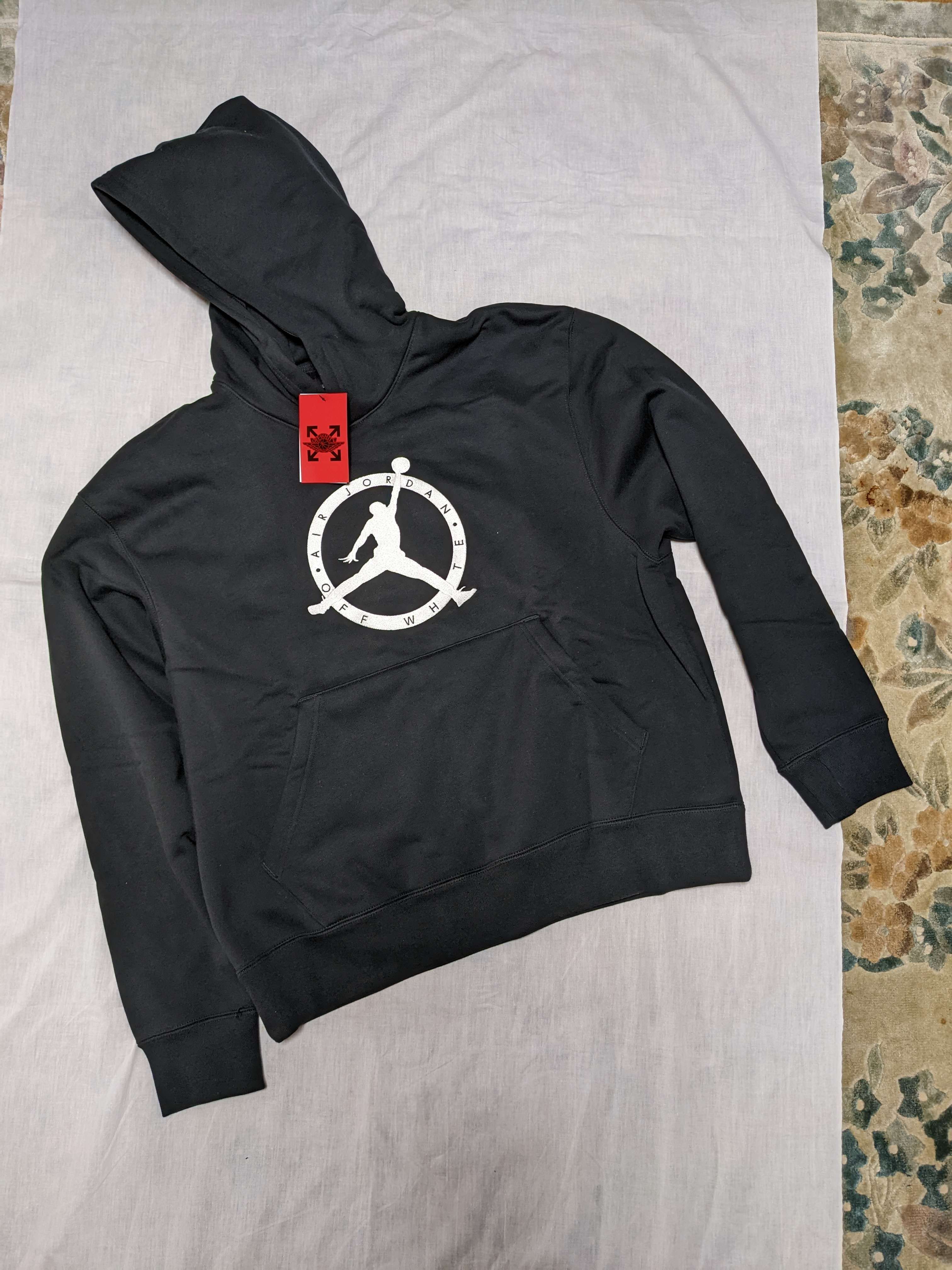 Air Jordan Off-WhiteTM️ Men's Hoodie "Black"