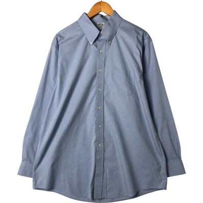 古着 ブルックスブラザーズ Brooks Brothers 1818 REGENT 長袖 ボタンダウンシャツ メンズXL相当/eaa551891