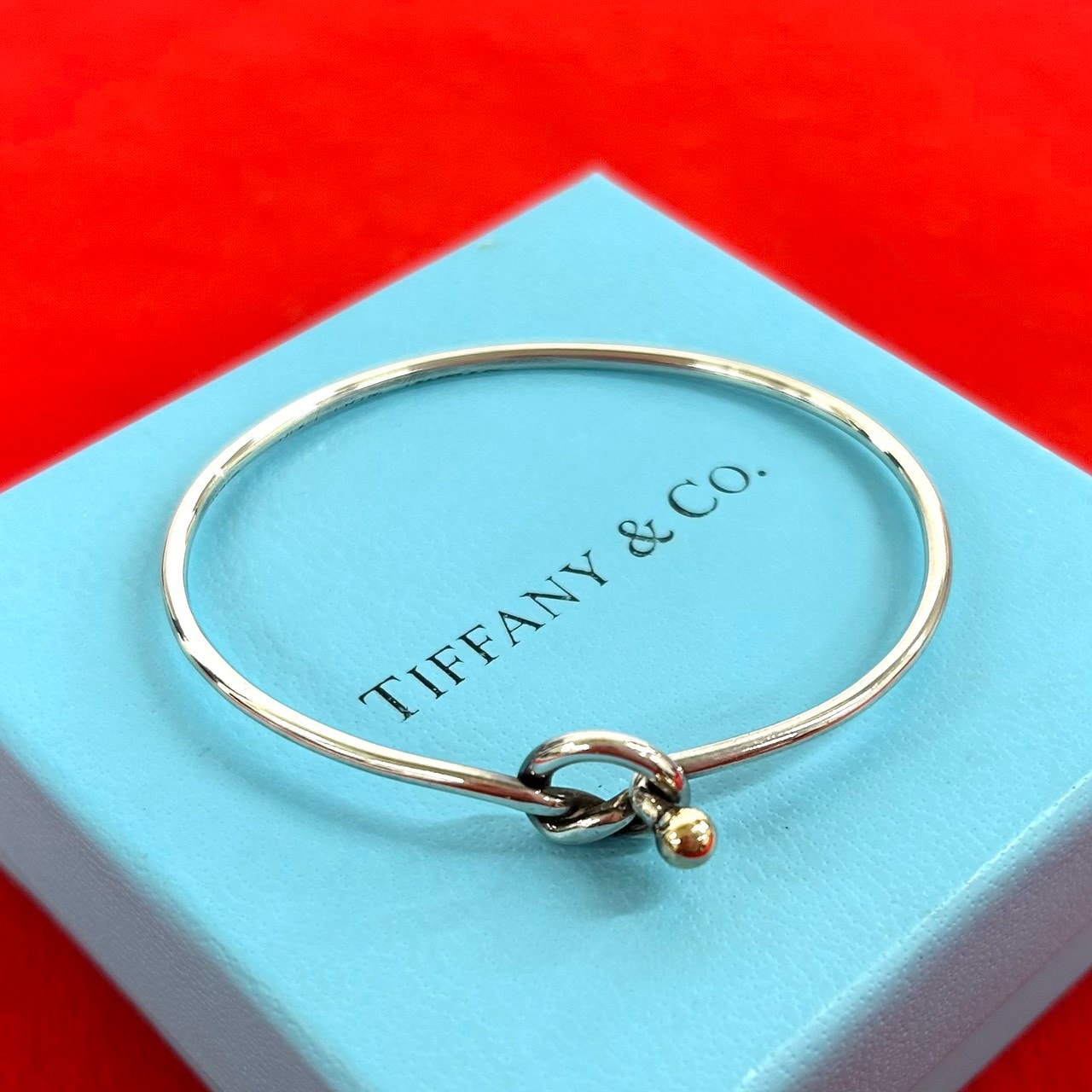 TIFFANY&Co. ティファニー ラブノット ブレスレット シルバー925 K14イエローゴールド ブレスレット シルバー
34680