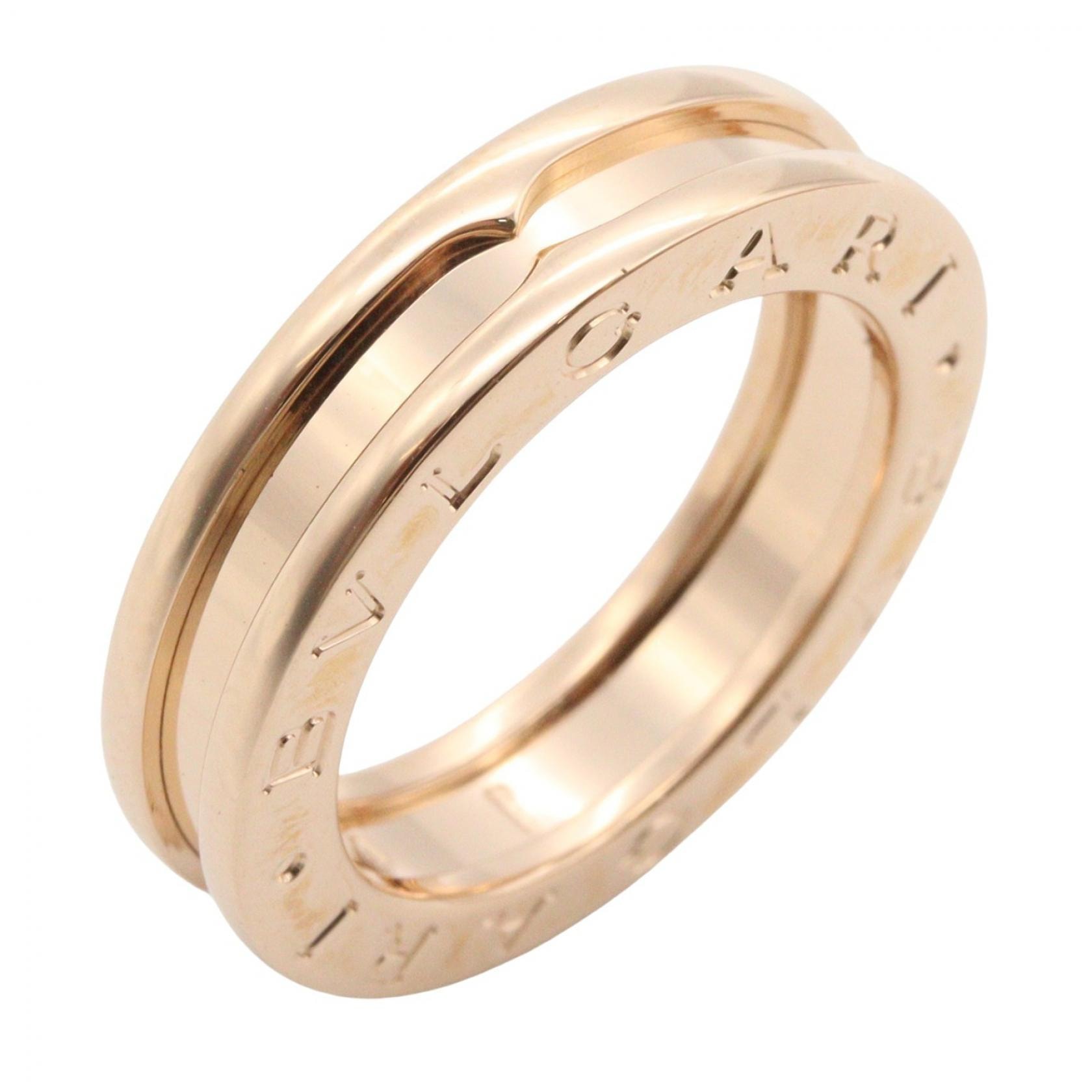 ブルガリ BVLGARI B-zero1 ビーゼロワン リング 1バンド リング・指輪 ジュエリー K18PG(ピンクゴールド) メンズ レディース ゴールド系 36003 【中古】