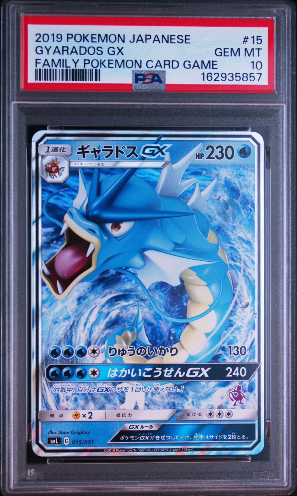 ギャラドスGX [SML 015/051](サン&ムーン「ファミリーポケモンカードゲーム」)