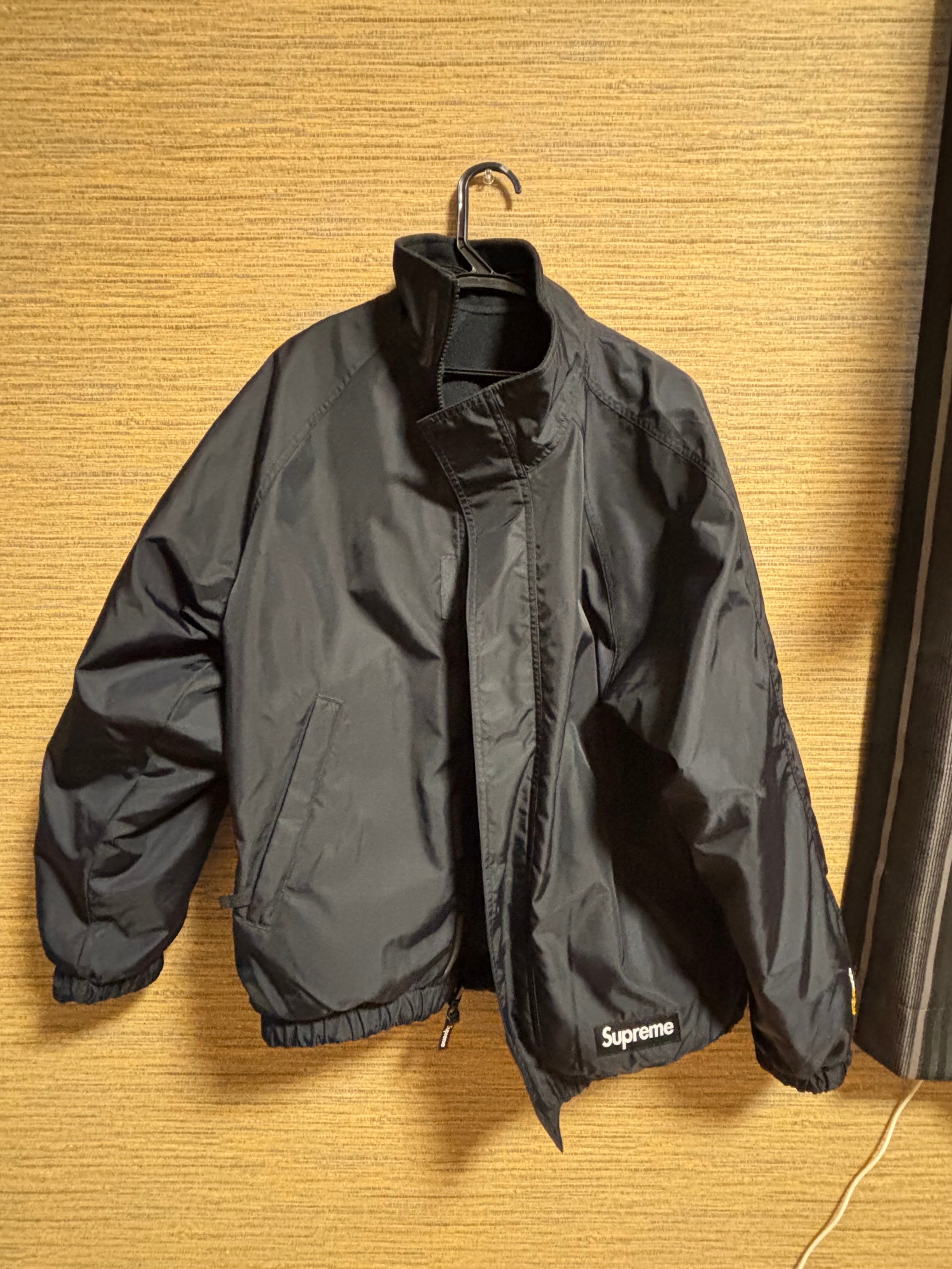 Supreme Polartec Reversible Track Jacket "Black"