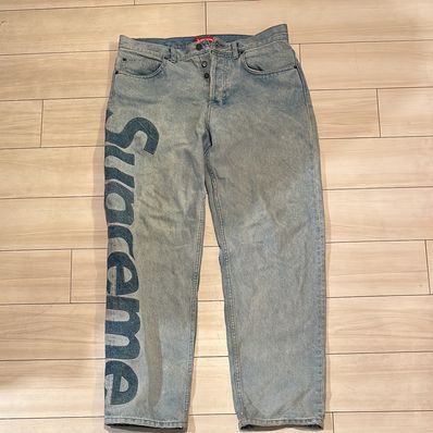 Supreme Inset Logo Jean "Blue"