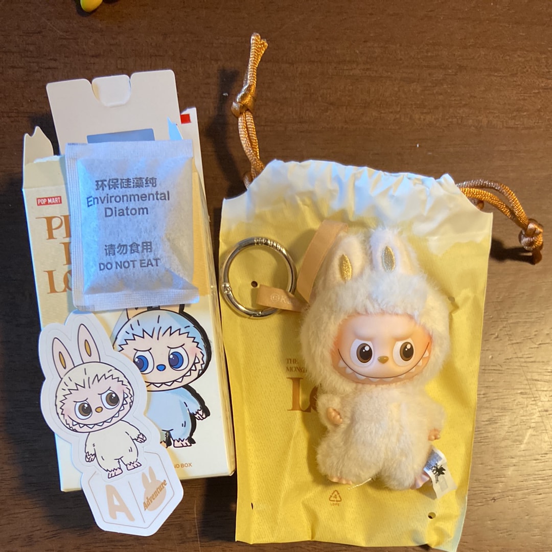 POP MART THE MONSTERS (LABUBU) Pin for Love Series-Vinyl Plush Pendant (A-M) A