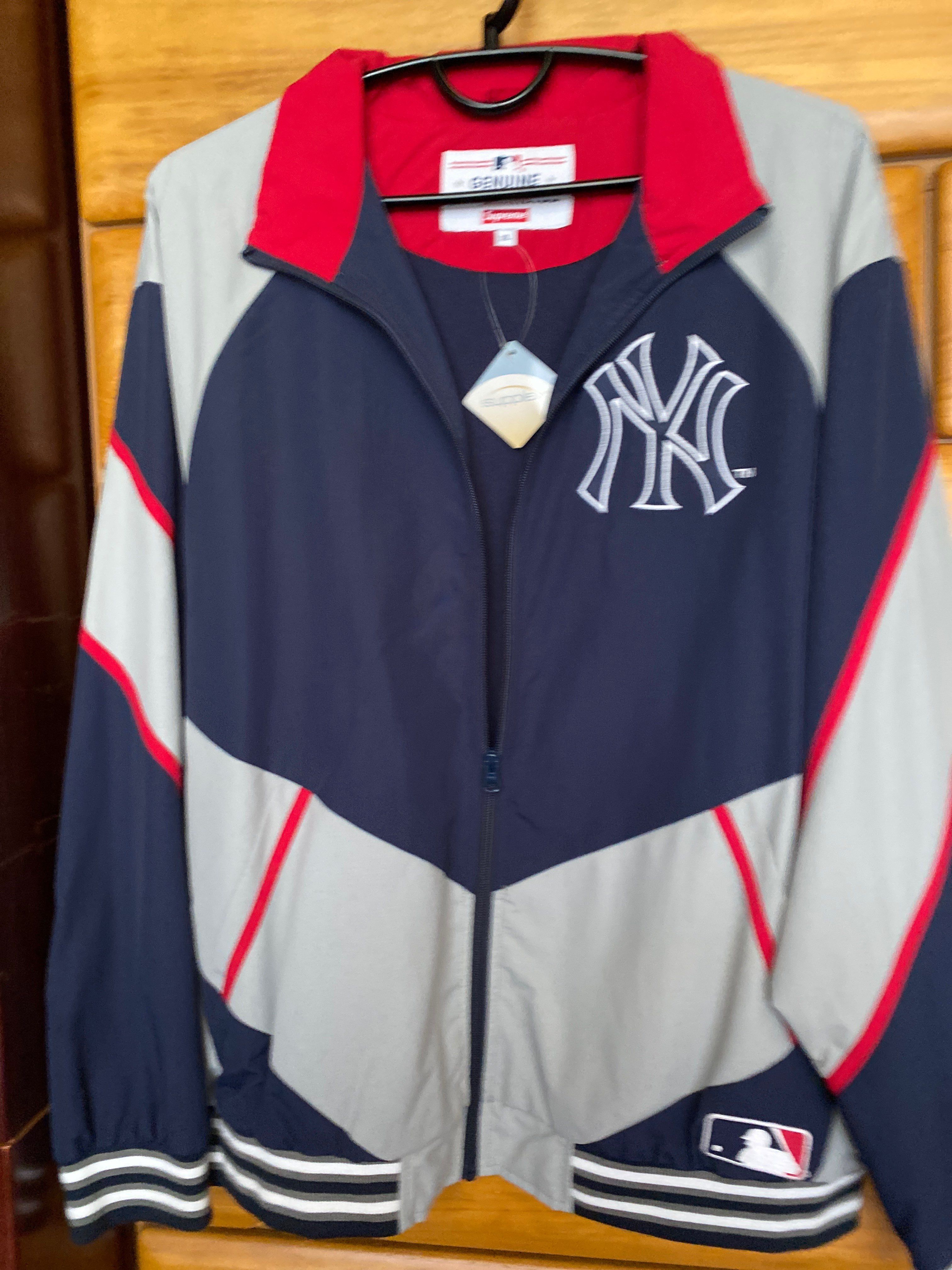 Supreme New York YankeesTM Track Jacket "Navy"