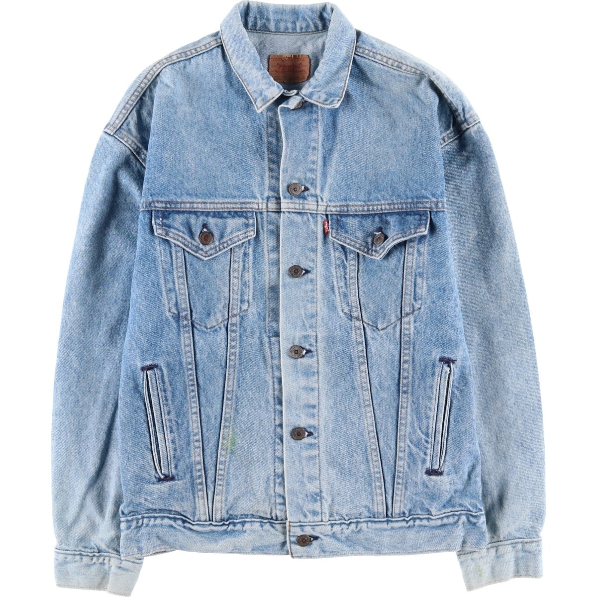古着 90年代 リーバイス Levi's 57508-0214 デニムジャケット Gジャン USA製 メンズXL相当 ヴィンテージ/eaa602673