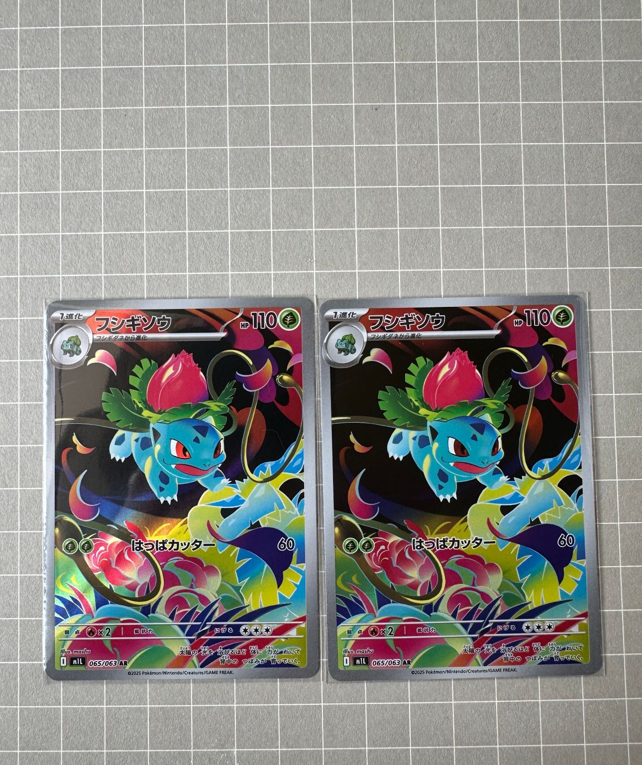 フシギソウ AR [M1L 065/063](拡張パック「メガブレイブ」)