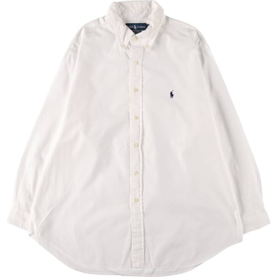 古着 ラルフローレン Ralph Lauren CLASSIC FIT クラシックフィット 長袖 ボタンダウンシャツ メンズXXXL相当/eaa533555