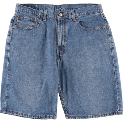 古着 00年代 リーバイス Levi's 569 LOOSE FIT デニムショーツ ハーフパンツ メンズw37相当/eaa561271