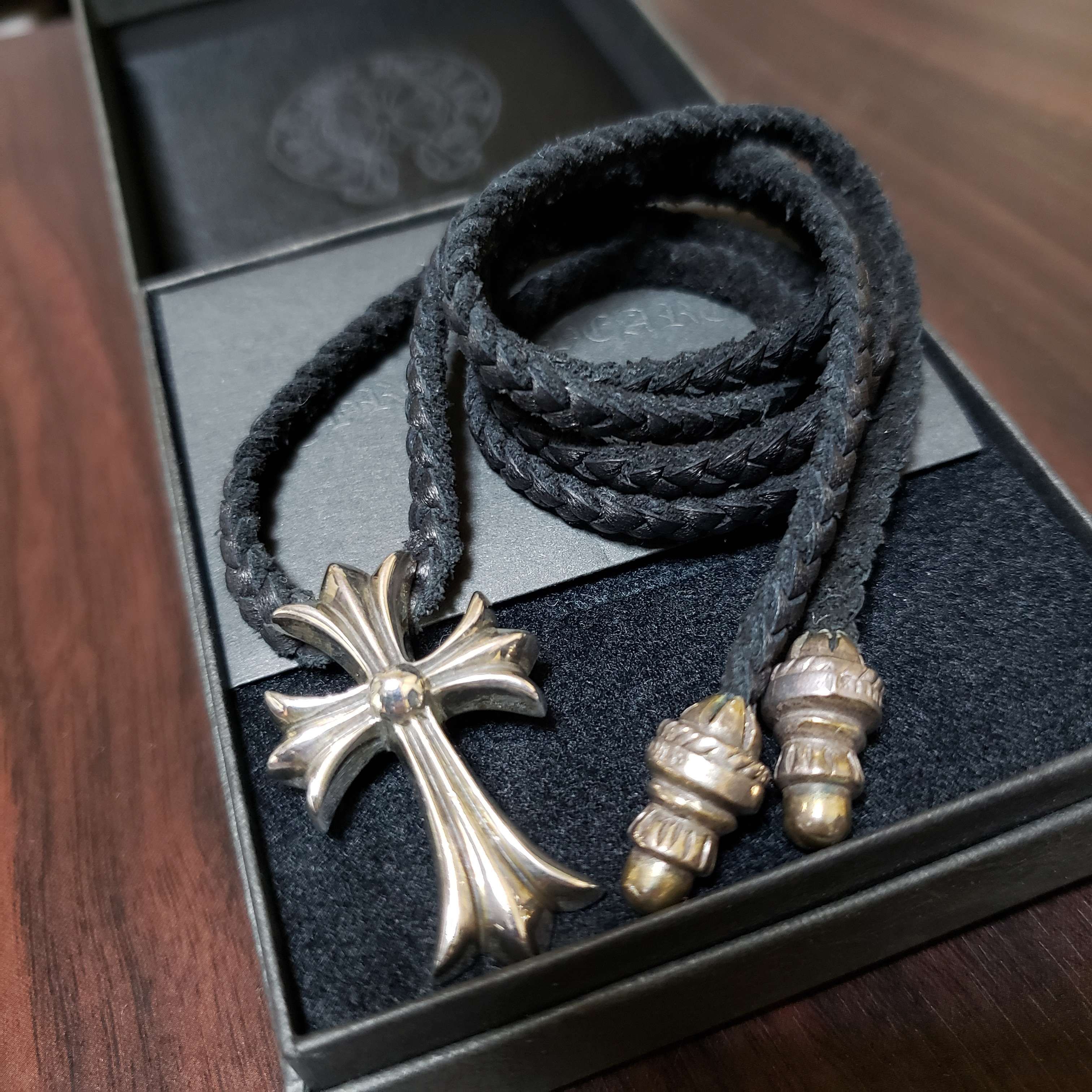 Chrome Hearts Small CH Cross Pendant "Silver"