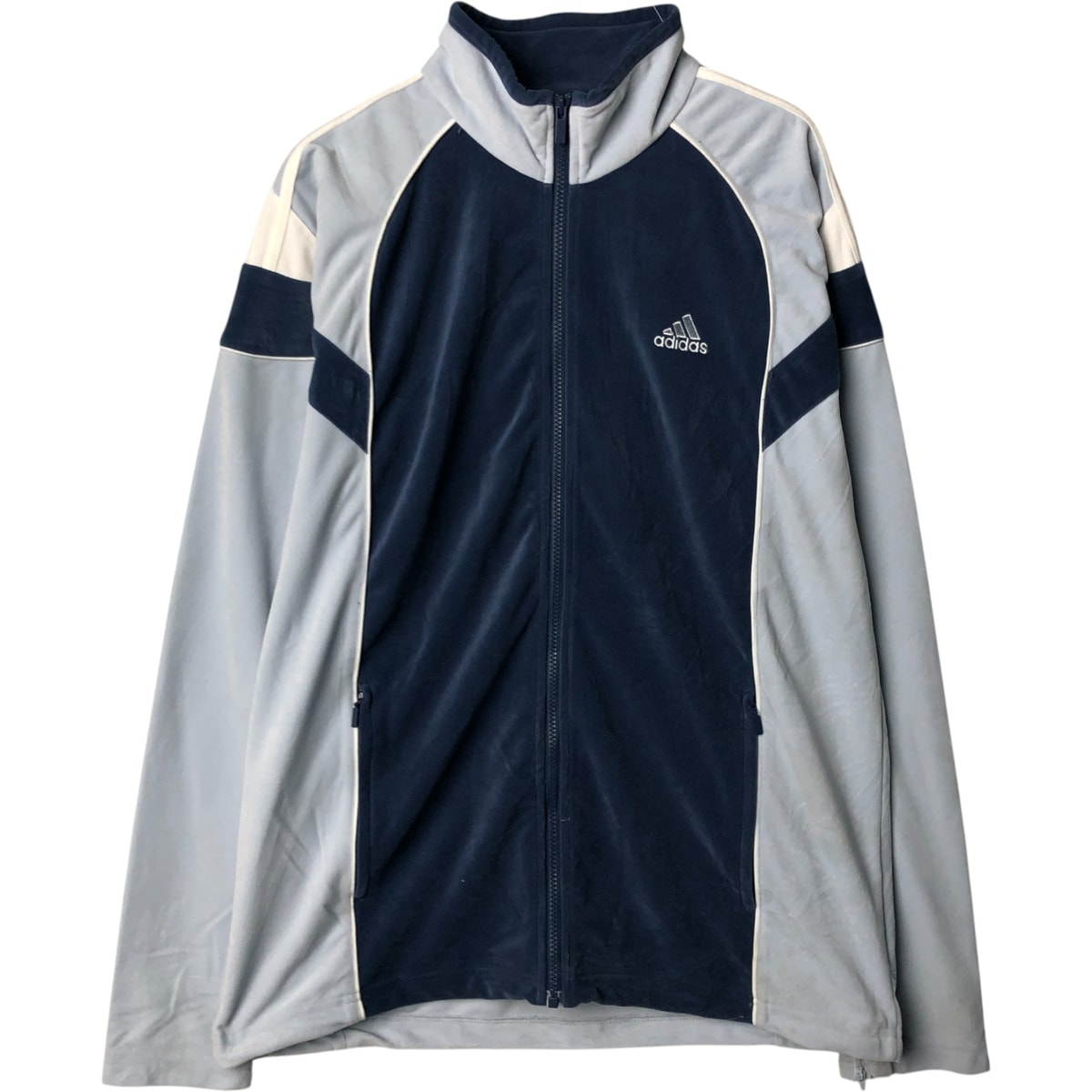 古着 00年代 アディダス adidas ベロアジャージ トラックジャケット M メンズM相当 /eaa583775 【中古】 【250920】 【NH-2508】/eaa583775