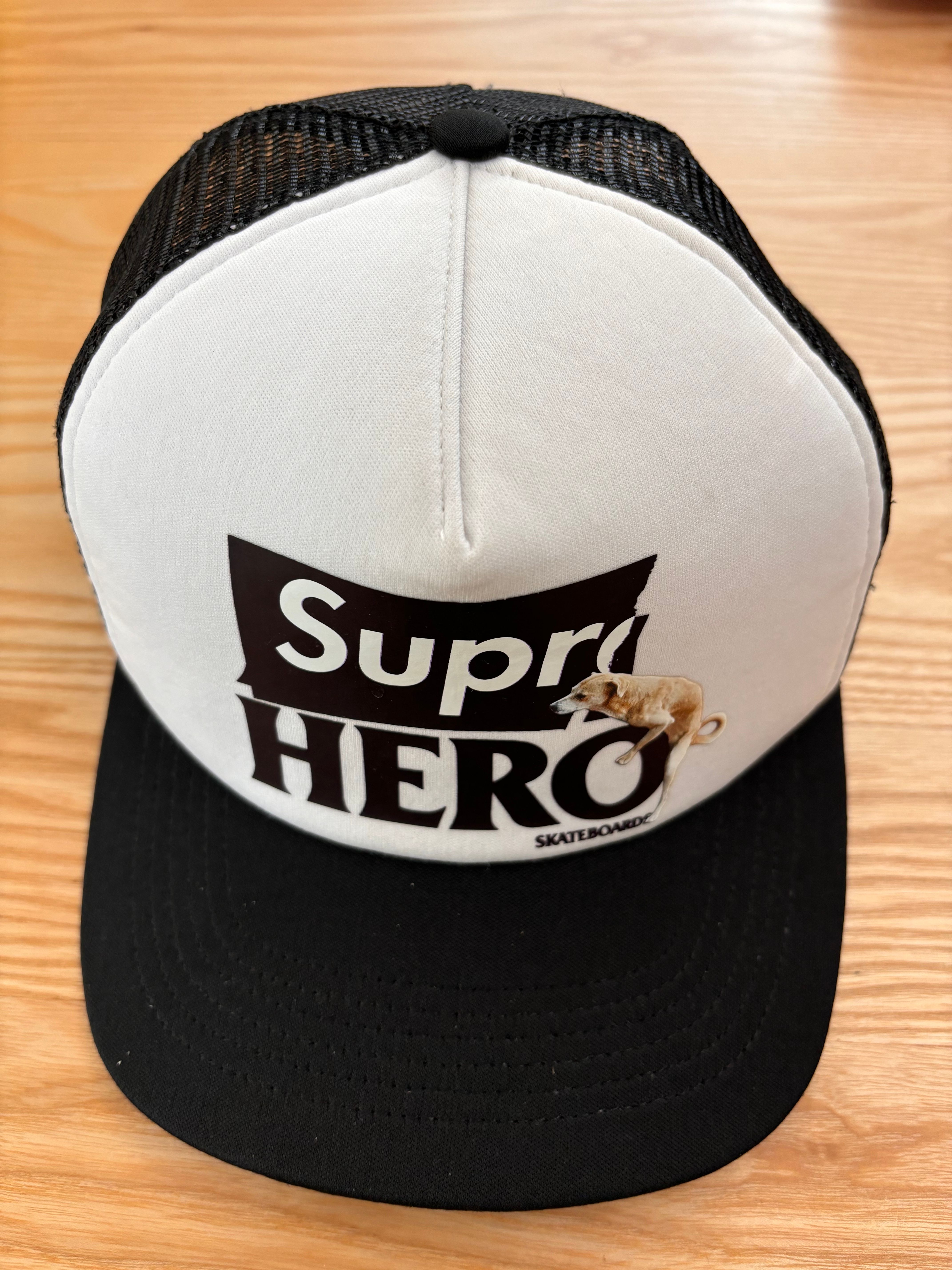 Supreme / ANTIHERO Mesh Back 5-Panel "Black"