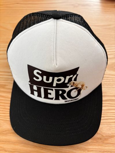 Supreme / ANTIHERO Mesh Back 5-Panel "Black"