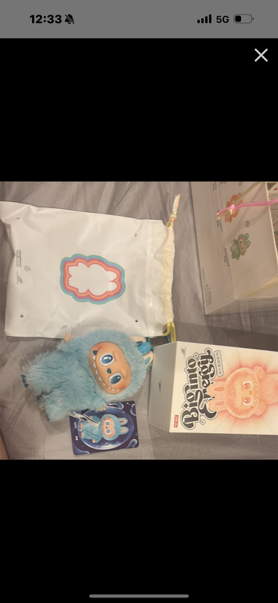 POP MART THE MONSTERS (LABUBU) Big into Energy Series Plush Pendant HOPE